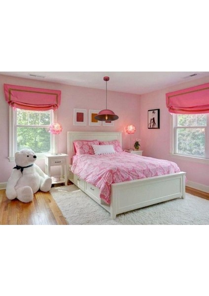 Modern,retro Rustik Pembe Bebek Odası,çocuk Odası,genç Odası Için Metal Sarkıt Avize