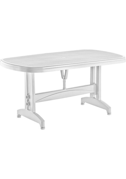 IRK-HM100 Oval Köşe Plastik Dikdörtgen Masa 90 x 150 cm