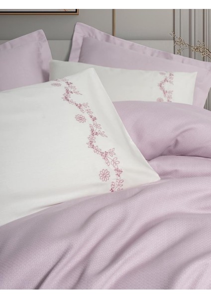 Serenity Bambu Çift Kişilik Pike Takımı Vaila Lila