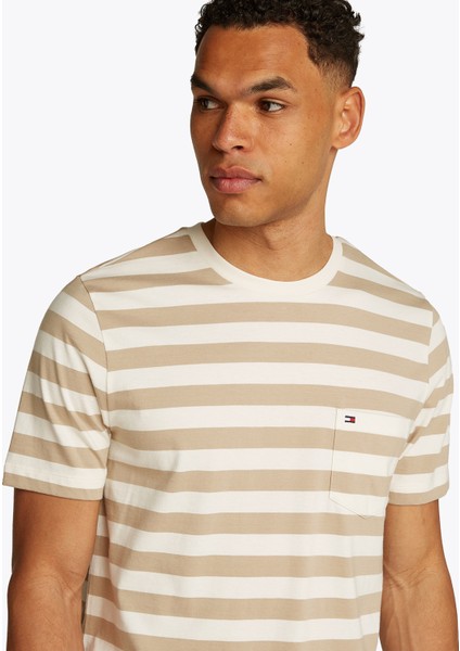 Beyaz Erkek T-Shirt MW0MW372830FA