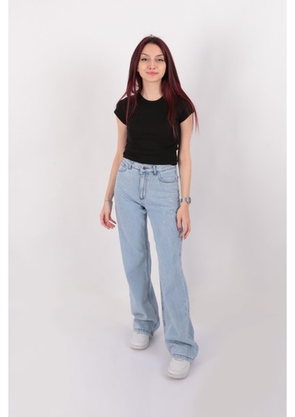 19212 Kadın Jean Pantolon
