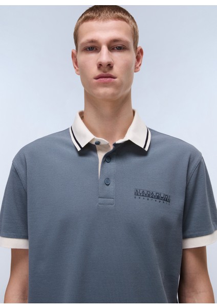 NP0A4ID4G1Y1-E-ZERI Ss Gri Relaxed Erkek T-Shirt