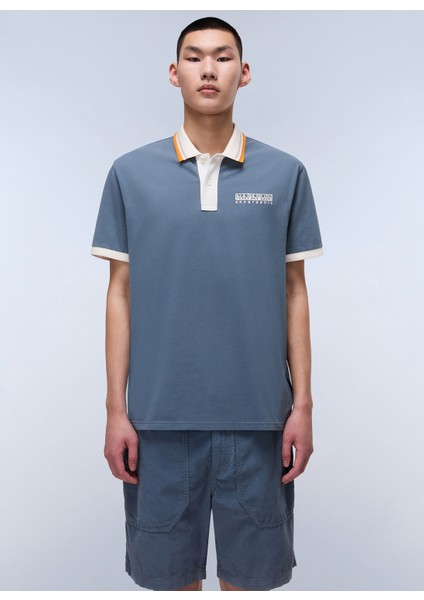 NP0A4ILYG1Y1-E-MURLO Ss Gri Relaxed Erkek T-Shirt