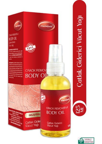 Çatlak Vücut Yağı Body Oil Yeni