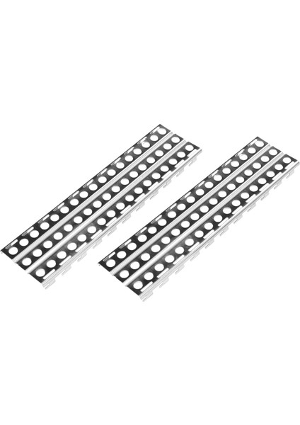 2 Adet Paslanmaz Çelik Kum Merdiven Tahtası Axial SCX10 Trx-4 D90 1/10 Rc Paletli Araba Için (Yurt Dışından)