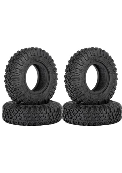 4 Adet 85MM 1.55 Metal Beadlock Jant Lastikleri Seti 1/10 Rc Paletli Araba Eksenel Yeti Jr RC4WD D90 Tf2 Tamiya, Titanyum (Yurt Dışından)