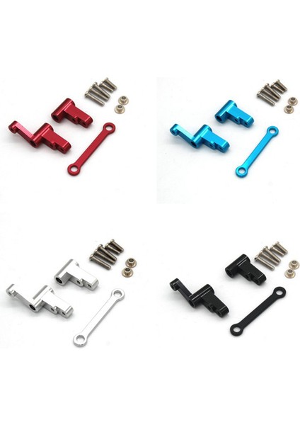 Metal Direksiyon Bileşenleri Direksiyon Tertibatı Mjx Hyper Go 14301 14302 1/14 Rc Araba Yükseltmeleri Parçaları Aksesuarları,1 (Yurt Dışından)