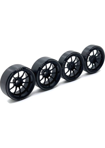 4 Adet Sert Plastik Drift Lastik Metal Jant Wltoys 284131 K969 K989 P929 Mini-Z 1/28 Rc Araba Yükseltme Parçaları, 3 (Yurt Dışından)