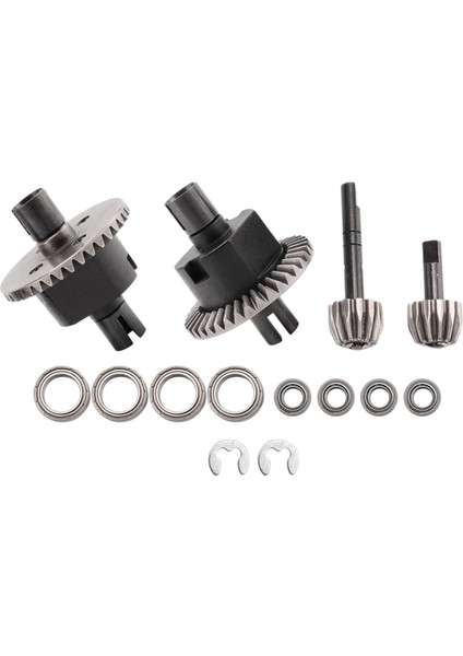Hsp Redcat Volcano 94123 94107 94111 94118 94166 1/10 Rc Araba Yükseltme Parçaları Için Ön ve Arka Diferansiyel ve Vites Takımı (Yurt Dışından)