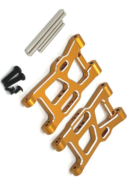 Rc Araba Yükseltme Ön Salıncak Kolu Seti Jjrc C8803 Wltoys 1/14 144016 1/12 124016 Rıaarıo XDKJ-001 Rc Araba Parçaları Altın (Yurt Dışından)