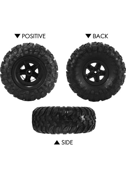 Adet Rc Araba Lastiği Lastik Tekerlek Yükseltmeleri Aksesuarları Mn D90 D91 D96 D99 MN90 MN99S 1/12 Rc Araba Yedek Parçaları (Yurt Dışından)