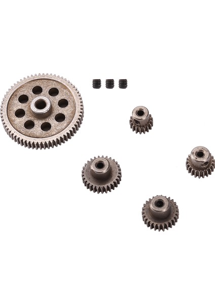 Diferansiyel Ana Metal Mahmuz Dişlisi 64T 17T 21T 26T Motor Dişlisi Rc Araba Parçası Hsp 1/10 Rc Araba Kamyonu Için 94111 (Yurt Dışından)