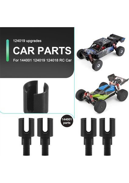 144001 4 Adet Metal Diferansiyel Kupası Wltoys 144001 124019 124018 Rc Araba Yükseltmeleri Parçaları Aksesuarları (Yurt Dışından)