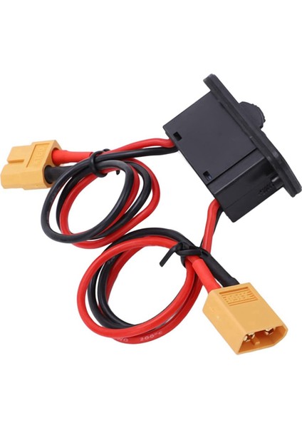 Rc Uçak Anahtarı, XT60 Fişli 18AWG Büyük Akım Anahtarı, Rc Model Uçak Için Ağır Hizmet Tipi Açma/kapama Anahtarı (Yurt Dışından)