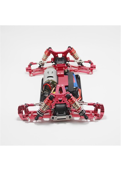 Direksiyon Debriyaj Tertibatı Direksiyon Servo Koruyucu Wltoys 144001 1/14 124018 124019 Rc Araba Yükseltme Parçaları, Kırmızı (Yurt Dışından)