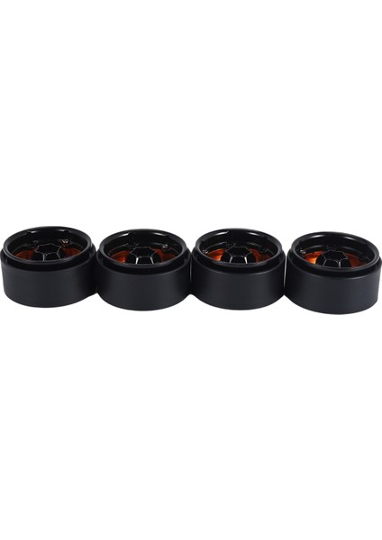 4pcs 1.9 Metal Beadlock Tekerlek Hub Kıyısı 1/10 Rc Prıger Axıal SCX10 90046 AXI03007 Traxxas Trx4 Redcat D90, Turuncu (Yurt Dışından)