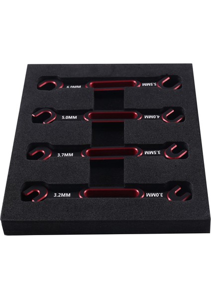 4 Adet Anahtar 3-3.2 3.5-3.7 4-5 5.5-6mm Çift Uçlu Üniversal Anahtar Gerdirme Anahtarı Rc Araba Traxxas Eksenel SCX10,1 (Yurt Dışından)