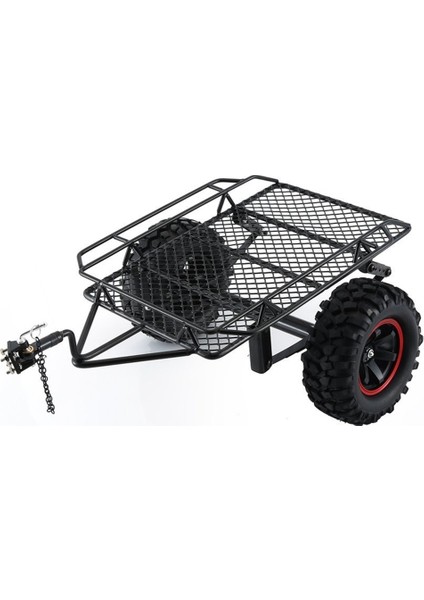 Metal Römork Araba Hopper Trail Axial SCX10 Traxxas Trx4 RC4WD D90 Redcat Tamiya 1/10 Rc Paletli Araba Dıy Parçaları (Yurt Dışından)
