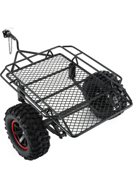 Metal Römork Araba Hopper Trail Axial SCX10 Traxxas Trx4 RC4WD D90 Redcat Tamiya 1/10 Rc Paletli Araba Dıy Parçaları (Yurt Dışından)