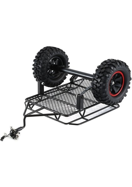 Metal Römork Araba Hopper Trail Axial SCX10 Traxxas Trx4 RC4WD D90 Redcat Tamiya 1/10 Rc Paletli Araba Dıy Parçaları (Yurt Dışından)