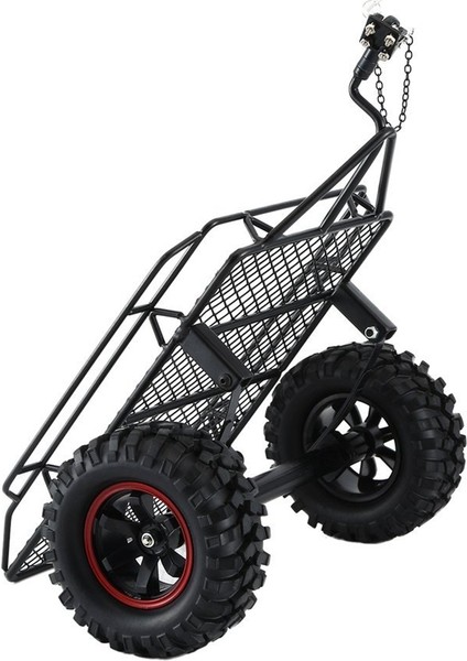 Metal Römork Araba Hopper Trail Axial SCX10 Traxxas Trx4 RC4WD D90 Redcat Tamiya 1/10 Rc Paletli Araba Dıy Parçaları (Yurt Dışından)