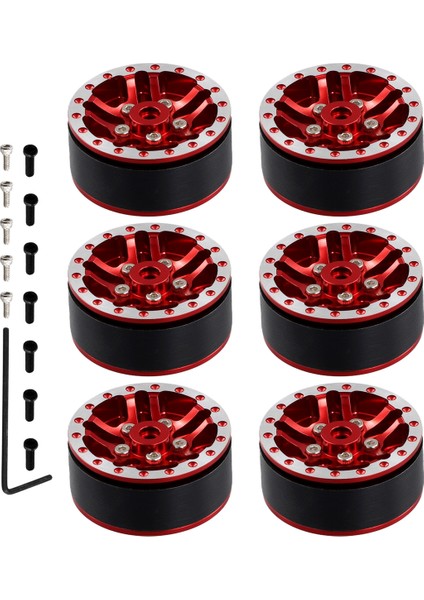 6 Adet Yükseltilmiş Rc Araba Lastik Göbeği Wpl 1/16 Rc Araba Jjrc Feiyu Rc Araba Yükseltilmiş Parçalar Rc Araba Aksesuarları (Yurt Dışından)
