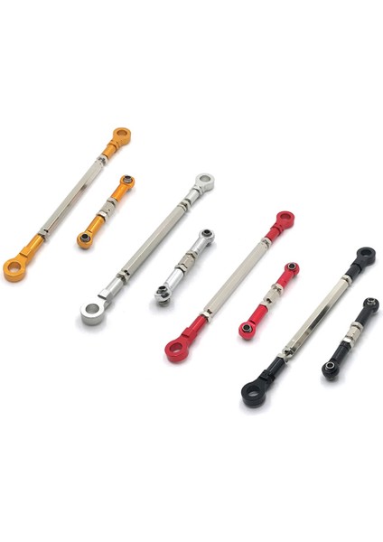 Metal Direksiyon Çubuğu Servo Bağlantı Çubuğu Hb Oyuncakları ZP1001 ZP1002 ZP1003 ZP1004 1/10 Rc Paletli Araba Yükseltme Parçaları, Sarı (Yurt Dışından)