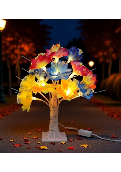 Dekoratif Led'li Çiçek Lamba - 35 cm fiyatları