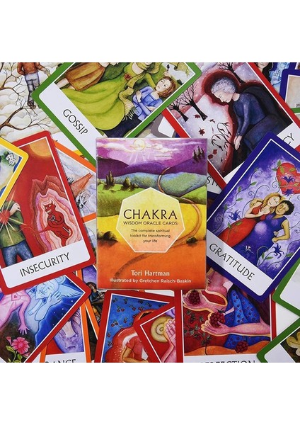 49 Kartlık Çakra Bilgelik Tarot Kartları indirimleri