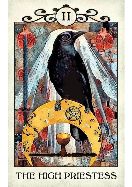 Karga Tarot Destesi – Mistik ve Sezgisel Bir Yolculuk Crow Tarot