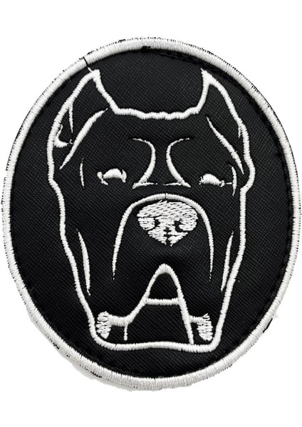 Luxury Siyah Cane Corso Köpek Göğüs Tasması Göğüslük Tasma 1 Adet