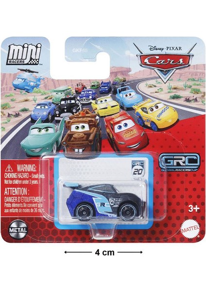 Disney Pixar Cars - Mini Racers - Grc Jackson Storm
