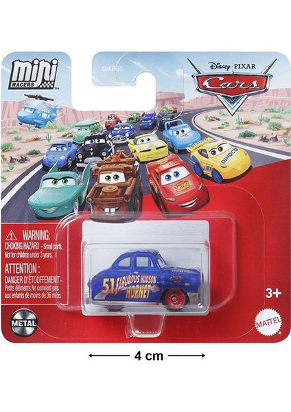 Disney Pixar Cars - Mini Racers - Fabulous Hudson Hornet