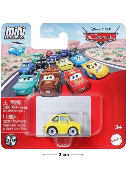 Disney Pixar Cars - Mini Racers - Luigi