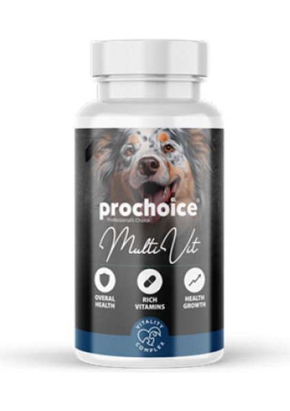 Luxury 60 Tablet x 12 Adet Köpekler Için Multivitamin 650141 1 Adet