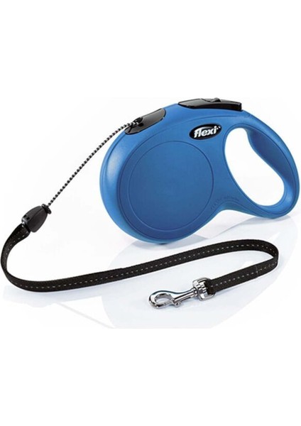 Luxury New Classic Ip Otomatik Köpek Gezdirme Tasması Medium Mavi 8 mt - Petshopundan 1 Adet