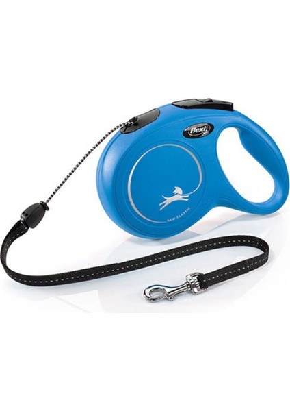 Luxury New Classic Ip Otomatik Köpek Gezdirme Tasması Medium Mavi 8 mt - Petshopundan 1 Adet