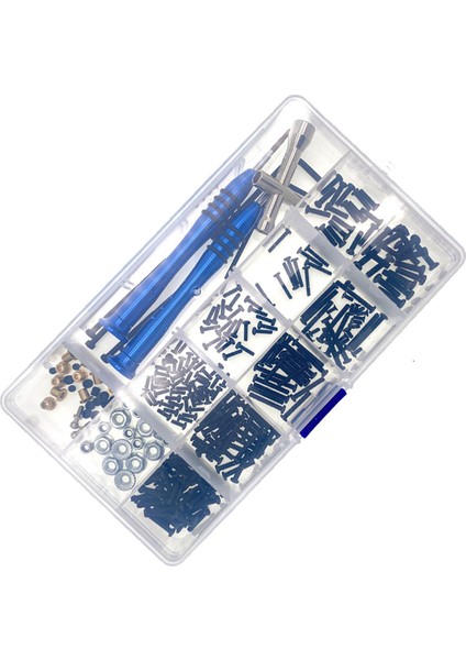 M2 M2.5 M3 Vida Bağlantı Elemanı Takımı Kovan Altıgen Anahtar Aracı Wltoys 12423 12427 12428 12429 1/12 Rc Araba Yedek Parçaları (Yurt Dışından)