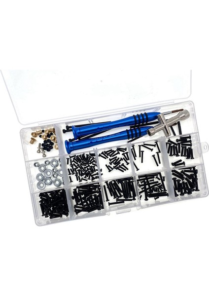 M2 M2.5 M3 Vida Bağlantı Elemanı Takımı Kovan Altıgen Anahtar Aracı Wltoys 12423 12427 12428 12429 1/12 Rc Araba Yedek Parçaları (Yurt Dışından)