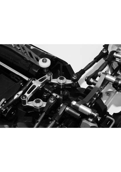 Adet Çelik Direksiyon Bağlantı Çubuğu Bağlantı Servo Çubuğu Seti Tamiya TT-02B TT02B 1/10 Rc Araba Yükseltme Parçaları Aksesuarları (Yurt Dışından)