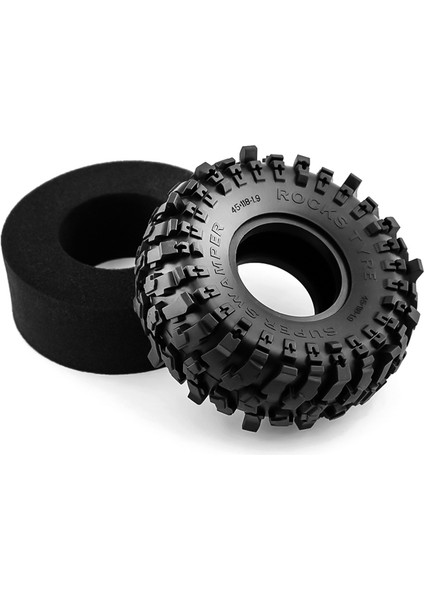 4 Adet 118MM 1.9 Kauçuk Lastik Tekerlek Lastikleri 1/10 Rc Paletli Araba Traxxas Trx4 RC4WD D90 Eksenel SCX10 Iı Iıı Redcat Mst (Yurt Dışından)