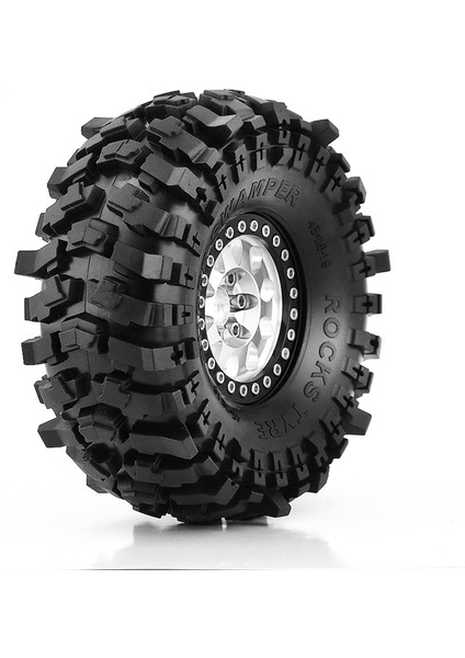 4 Adet 118MM 1.9 Kauçuk Lastik Tekerlek Lastikleri 1/10 Rc Paletli Araba Traxxas Trx4 RC4WD D90 Eksenel SCX10 Iı Iıı Redcat Mst (Yurt Dışından)