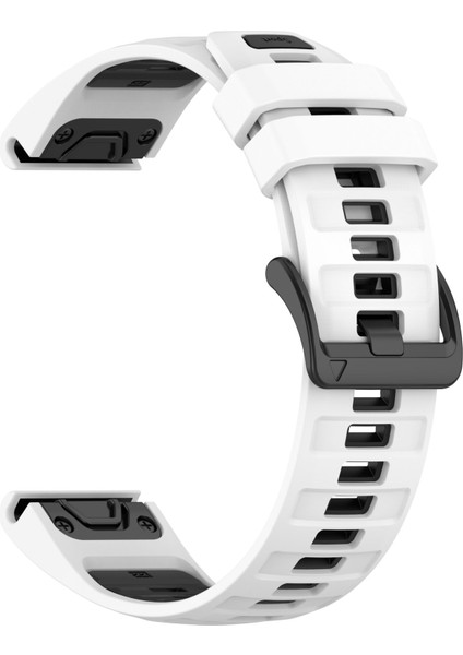Garmin Fenix 8 47MM / Fenix E 47MM / Quatix 7 Pro Evrensel Silikon Saat Bandı (Yurt Dışından)