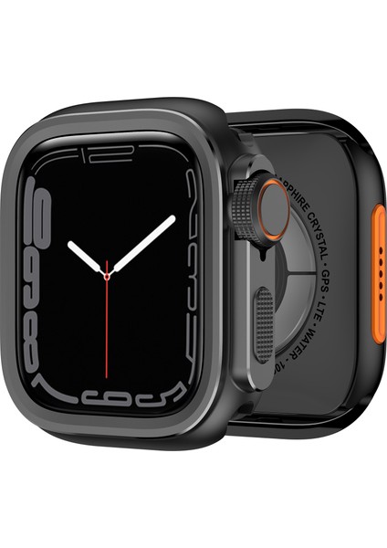 Apple Watch Se (2023) / Se (2022) / Se / 6/5/4 44MM Alaşım Saat Çerçevesi Koruyucu Kılıf (Yurt Dışından)