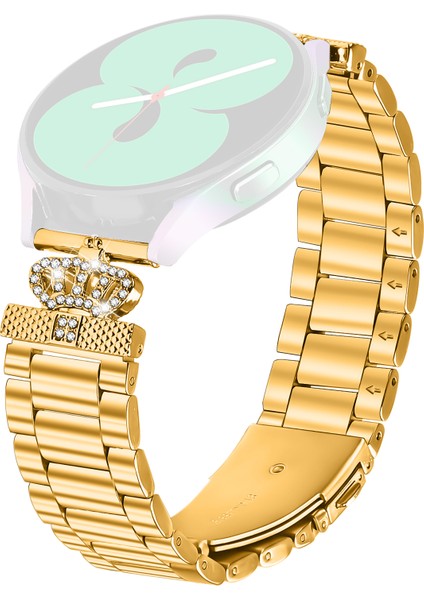 Huami Amazfit Gts 4 Mini Paslanmaz Çelik Kayış Taç Şekli Taklidi Dekor Saat Kayışı (Yurt Dışından)