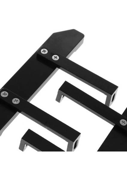 Metal Pedal Yan Plaka Kaydırıcısı Mn D90 Mn-90 MN98 MN99 MN99S 1/12 Rc Araba Yükseltme Parçaları Aksesuarları Siyah (Yurt Dışından)