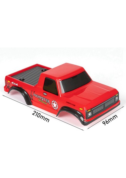 Yumuşak Plastik F150 Gövde Kabuğu Axial SCX24 1/24 Rc Paletli Araba Dıy Yükseltme Parçaları, Mavi (Yurt Dışından)