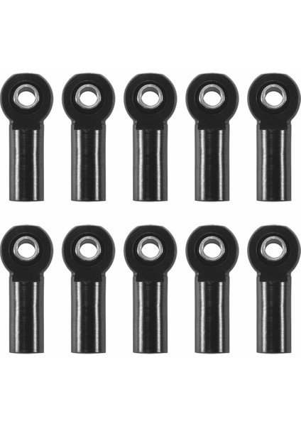 10 Adet Metal M2.5 Bağlantı Rot Ucu Bilyalı Bağlantı Parçası Wltoys A959 12428 144001 Wpl C24 Mn D90 MN99S Rc Araba Parçaları, Siyah (Yurt Dışından)