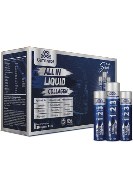 All In Likit Kolajen | 28 Flakon