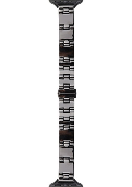 Apple Watch Series 10 9 8 7 Se (2023) Se (2022) Se 3 2 1 42MM 41MM Ayna Kaplama Çinko Alaşım Kayış (Yurt Dışından)